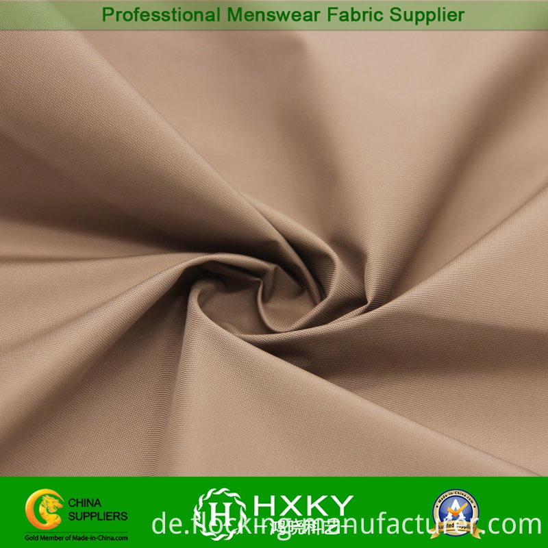 Filament Polyester Fake Memory Fabric for Trench Coat
